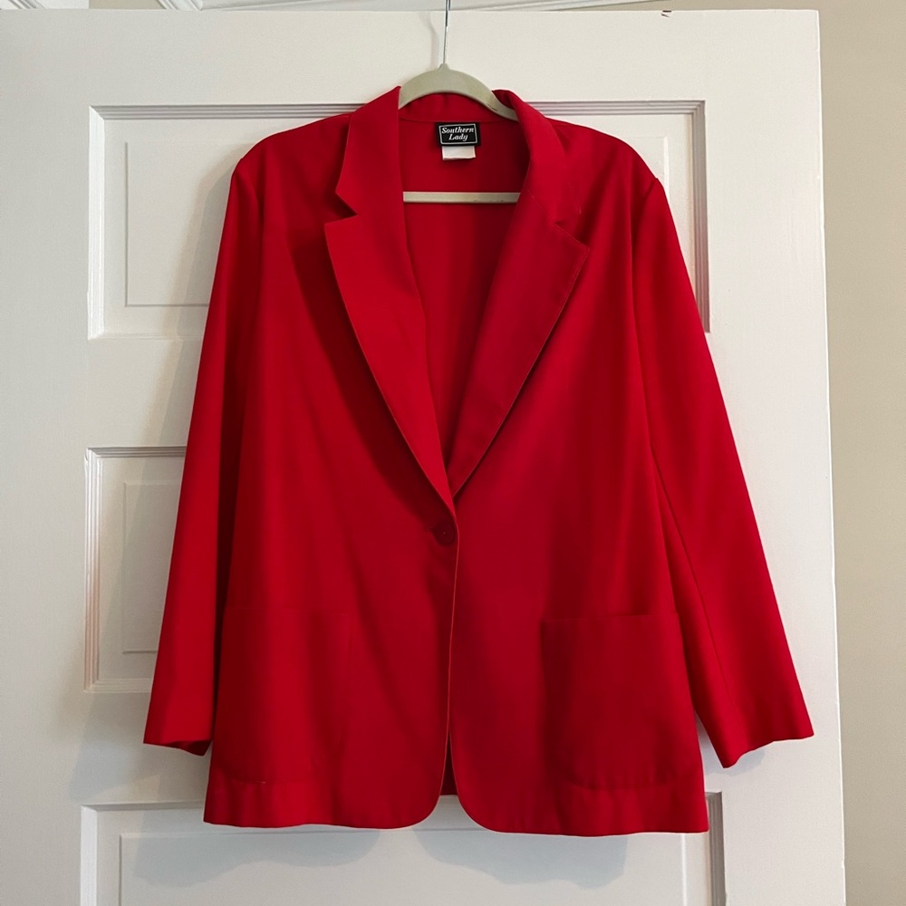 Oversized vintage blazer